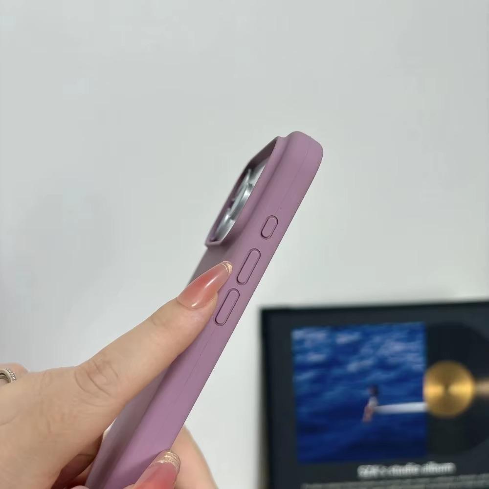 Official Solid Color Liquid Silicone Magsafe Phone Case for IPhone 17 Pro Max 16 15 14 13 12 11 Magnetic Wireless Charge Cover