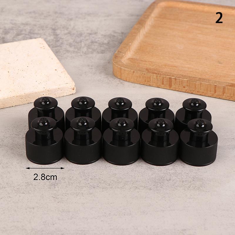 10pcs Bottle Caps Portable Push Pull Twisted Cover Soda Replacement Tops Liquid Dispenser For Detailing Tools