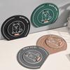 Silicone Floor Drain Cover Cartoon Dog Anti-odor Sewer Filter Pad Anti-blocking Anti-insect Kitchen Sink Seal Mat