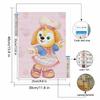 DIY Diamond Painting Little Chef Puppy Cross Stitch Kit Mosaic Art Diamond Painting Full Circle Diamond Home Decoration