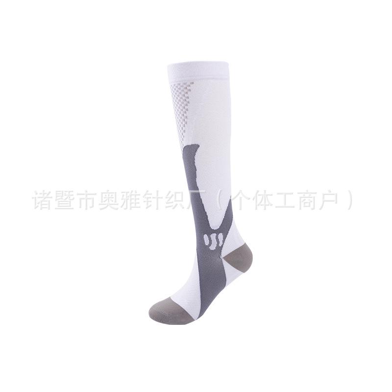 Nylon Magic Pressure Socks Men And Women Cycling Running Sports Football Socks Outdoor Calf Socks