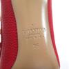 Great Valentino Garavani pumps Rock stud pointed toe Red leather Women 36 Used