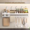 Stainless Steel Wall-Mounted Kitchen Organizer