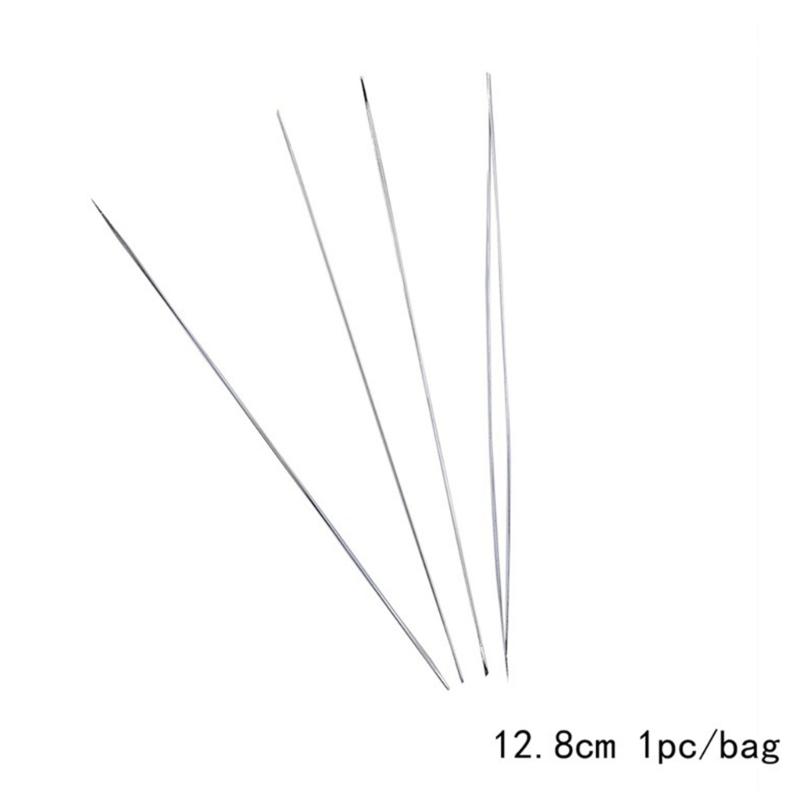 5/6pcs Open Beading Needle Set Stainless Steel Beading Tools Practical Beaded Threading Pins Jewelry Making Supplies