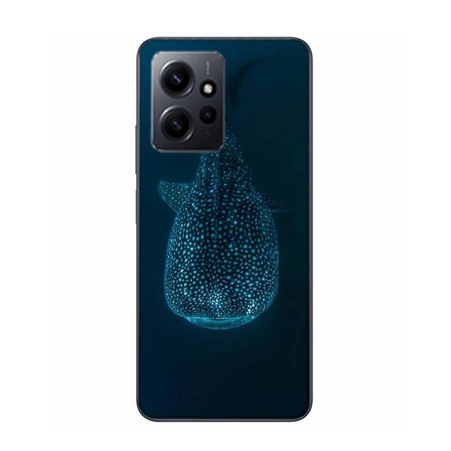 Ocean Whale Shark Swimming Phone Case For Redmi Note 14 15 Pro 5G 13 12 Pro Plus 11 11T 11E 11S 10 Pro 10S 9 9S Cover Cell Clear