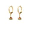 Tropical Fruit Mini Hoop & Stud Earrings - Creative European & American Ear Jewelry