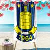 Brøndby IF POSTER Print Beach Towel, Large Soft Quick Dry Towel for Beach Camping Swimming