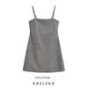 Kaslead New Women Clothes Western Style Fashion Simple Bright Two-Color Short Dress 1067220