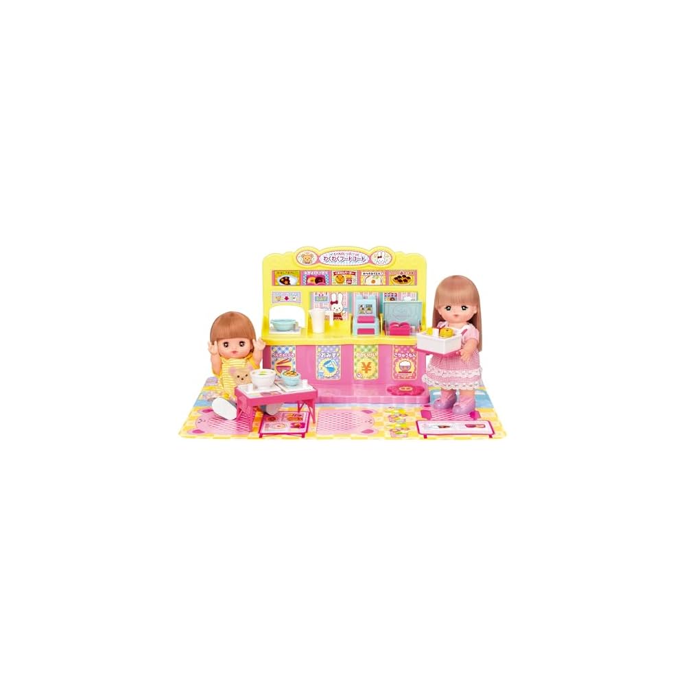 Pilot Meru-chan Food Playset with Various Food Items for Kids Age 3 and Up