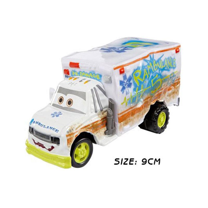 Pixar Cars 3 Das Thunder Valley Crash Party Legierungsauto Polizeiauto Mcqueen Miss Spielzeugauto Schenken Sie Kindern Geburtstagsgeschenke