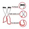 Canning Jar Lifter Tong Stainless Steel Can Tong Clip With Grip Handle Heat Resistance Anti-Clip Glass Bottle Holder KitchenTool