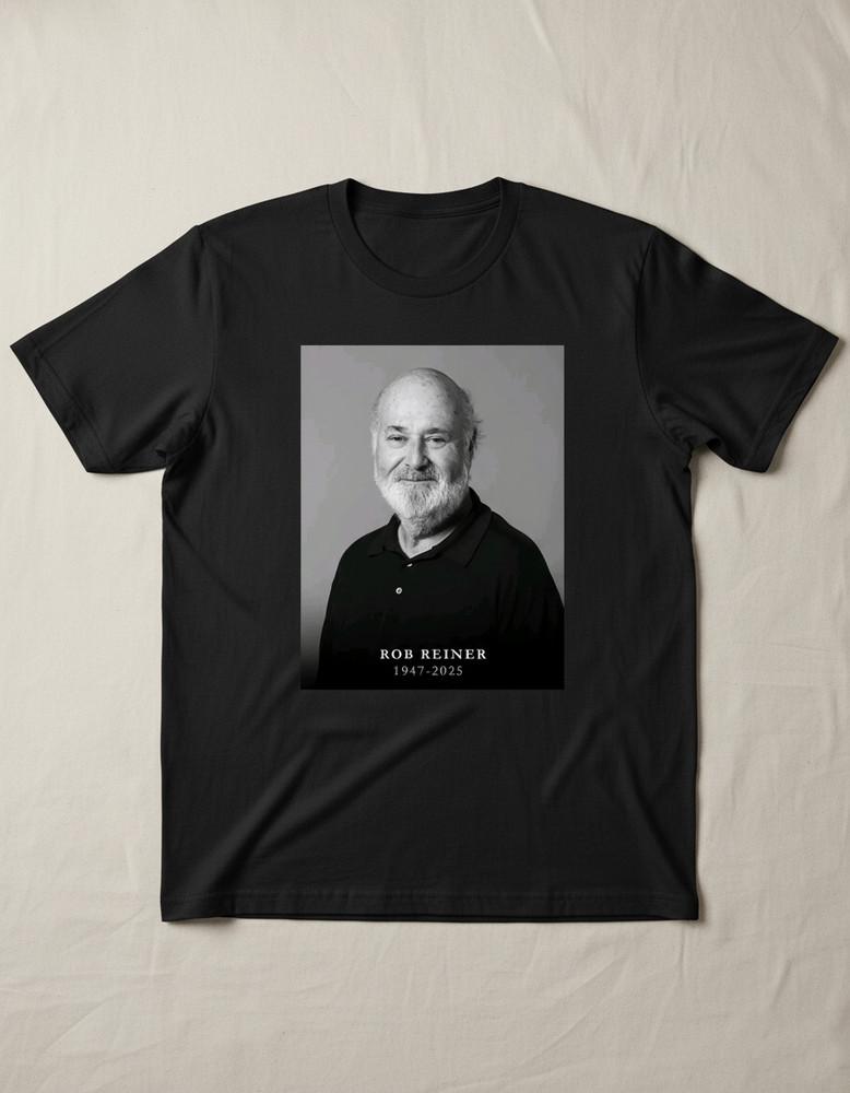 new Collection Rob Reiner white T-Shirt size S-5XL Cotton unisex memorial Unisex T-Shirt XL