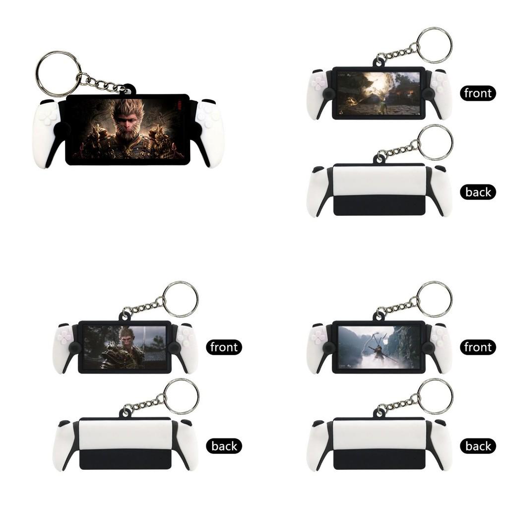 Adorable Black Myth Wukong Gaming Controller Keyring For Nintendo Switch And Ps5 Ideal For Collectors