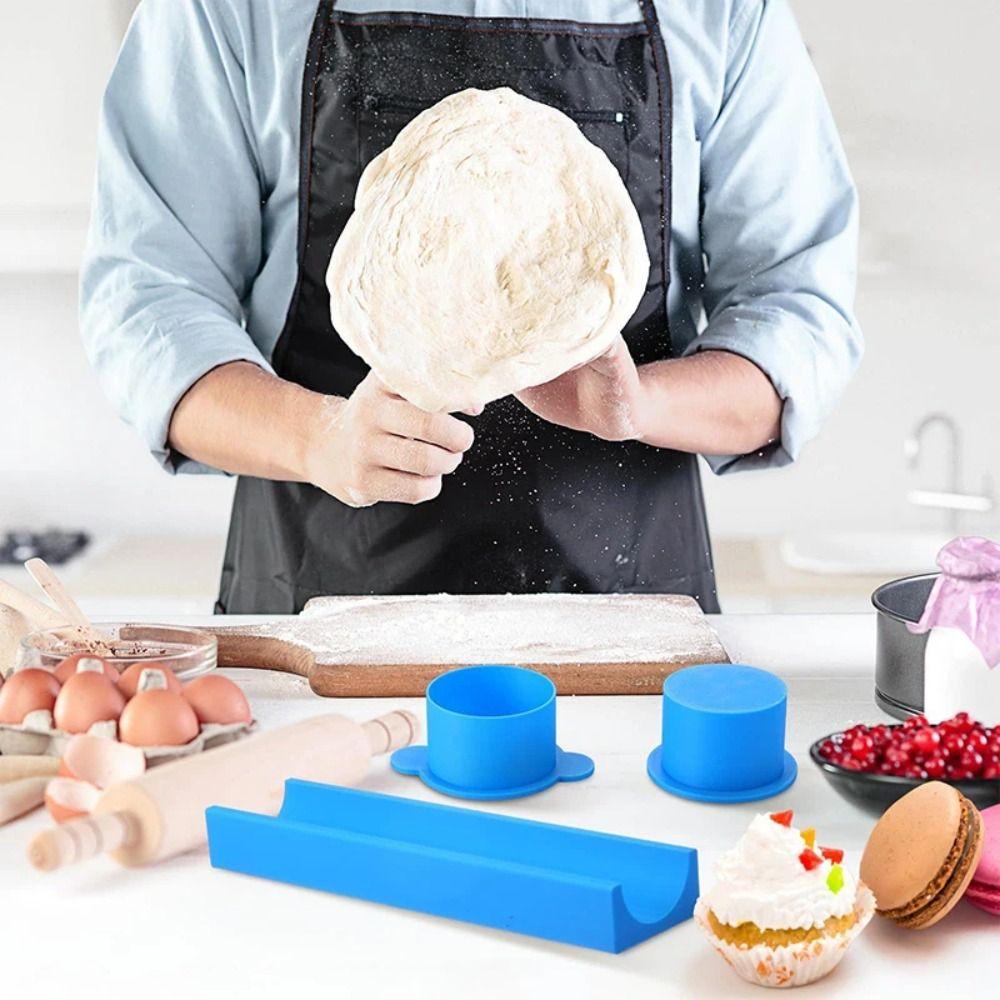 Nonstick Cake Lolly Mold Set Round Shape Baking Molds Premium Cake Circle Maker DIY Decorating