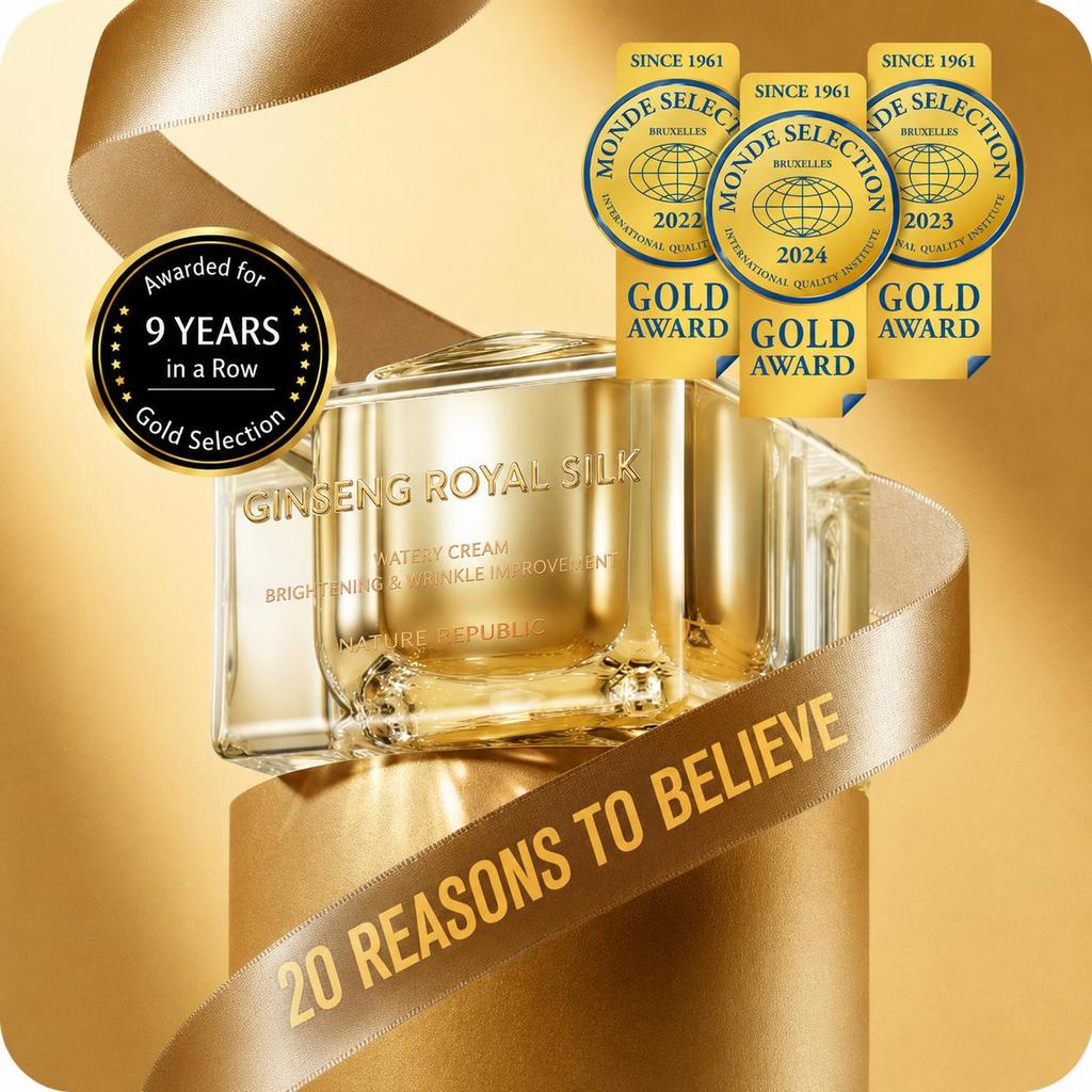 Nature Republic Ginseng Royal Silk Wässrige Creme & Augencreme Special Set