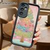 Phone Case: 2D Flat Samsung Galaxy A34 A35 M05 M06 S20 S22 S21 FE Plus 5G Step Design Protective Case, Patterned Christmas Tree, Christmas and Hallowe