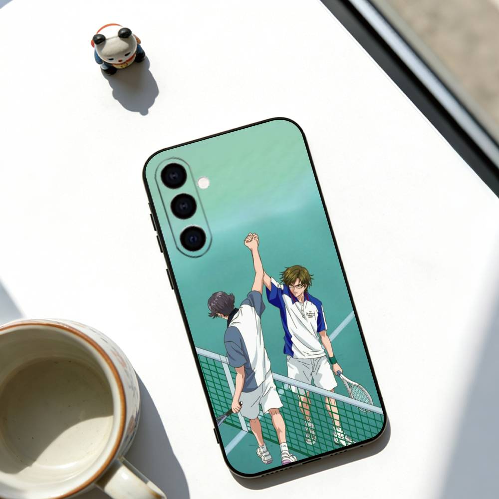 

The Prince of Tennis Phone Case Soft black For Samsung Galaxy A73,A72,A71,A70,A53,A52,A51 Samsung a40