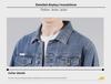Men's Trendy Retro Loose-Fit Denim Lapel Jacket - Stylish Spring & Autumn Workwear Top