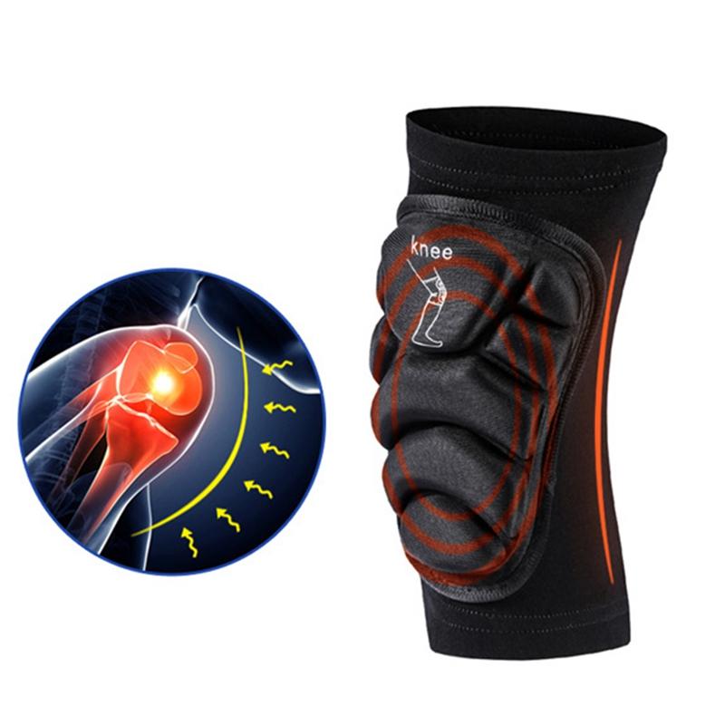 Sport Fitness Knieschoner Mountainbike Radfahren Schutzset Tanzen Kniebandage Unterstützung Mtb Downhill Motorrad Knieschützer