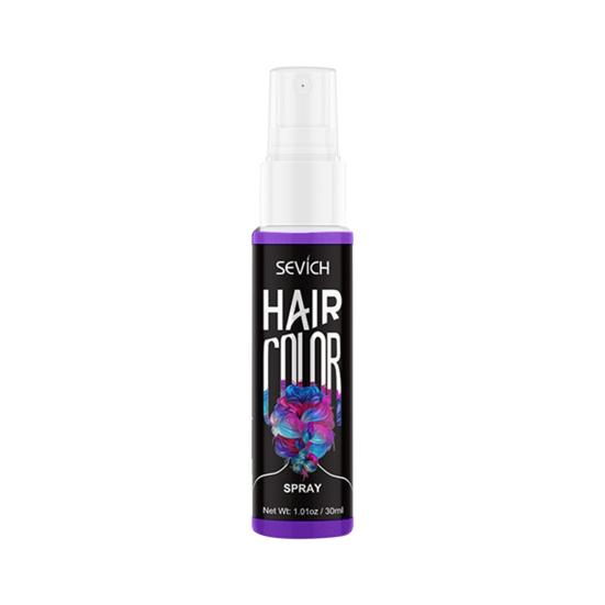 30ml Kolorowa farba do włosów DIY Jednorazowy brokat w sprayu do użytku osobistego