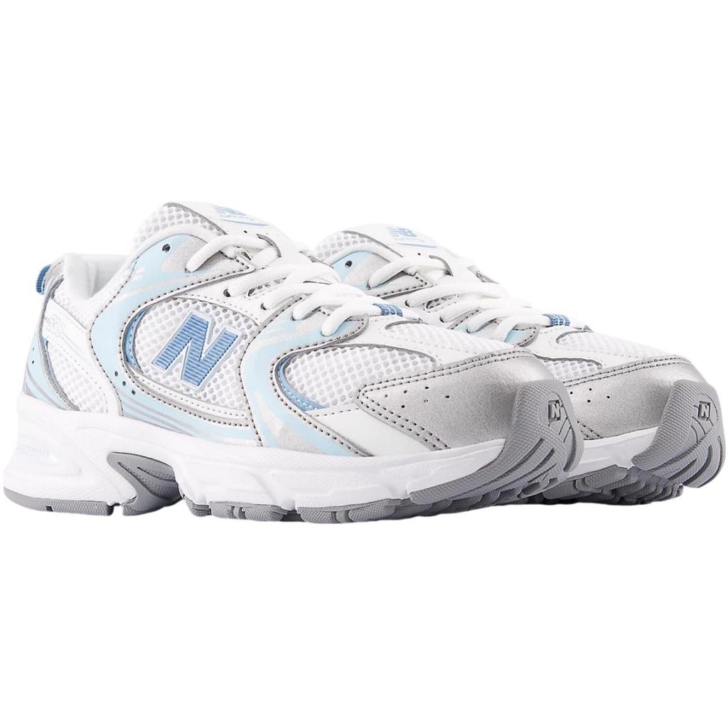New Balance Kids' 530 GS Sea Salt Still Water Silver Blue GR530ED