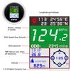 AD New 52mm/85mm TFT Screen Speed Gauge Digital GPS Speedometer Mph Knot Km/h GPS Antenna For Motorcycle Marine Boat Car 12V 24V