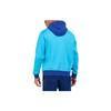 Nike FC Barcelona Soccer Training Fleece Hoodie Pullover Men Tops Blue CV8664-343