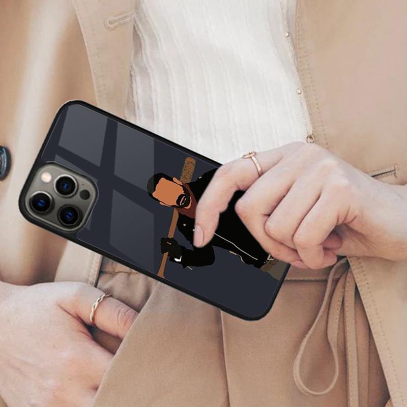 The Walking Dead Negan Magnetic Phone Case For APPLE iPhone 17 Air 16 14 13 12 Pro Max 15 Plus Wireless Charge MagSafe Cover