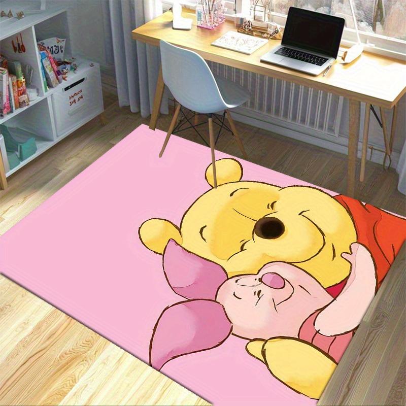 1pc, "Home Decor Rug, Office Carpet, Chair Pad, Outdoor Mat, Gift Idea - Cute Winnie The Pooh & Piglet Design"P167