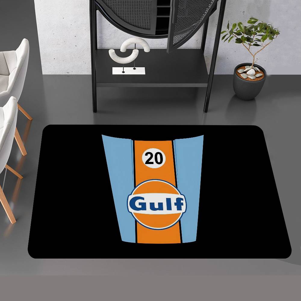 G-Gulf Rennwagen Eingangstür Matte Nordischer Stil Schlafzimmer Wohnzimmer Fußmatte Haus Balkon Anti-Rutsch Modernes Wohnaccessoire
