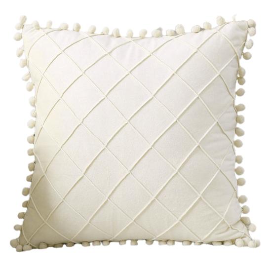 Funda de Almohada a Prueba de Polvo de Aspecto Agradable Funda de Almohada Decorativa de Mano de Obra Delicada Moderna