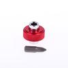 1/3Pcs Portable Magnetic Drive Short Screwdriver Multifunctional Clamps Simple Mini Screwdrivers Repair Parts Aluminum Alloy