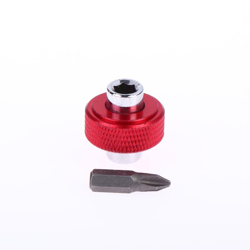 1/3Pcs Portable Magnetic Drive Short Screwdriver Multifunctional Clamps Simple Mini Screwdrivers Repair Parts Aluminum Alloy
