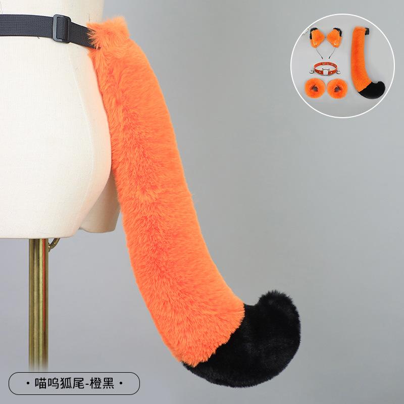 Handmade Japanese Beast Ear Headband Cute Plush Cat Ears Lolita Headdress Fox Ear Accessories Cat Ear Headband