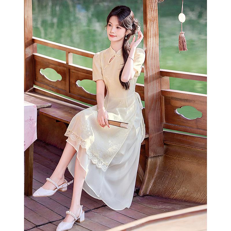 Design Sense Niche Fashion Temperament Slimming Dress for Petite Figures