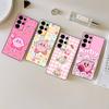 Stars K-Kirby Clear Phone Case For Samsung S 24 Fe 25 Ultra Plus 20 Lite 21 30 22 23 24 22 Ultra 5G Fundas
