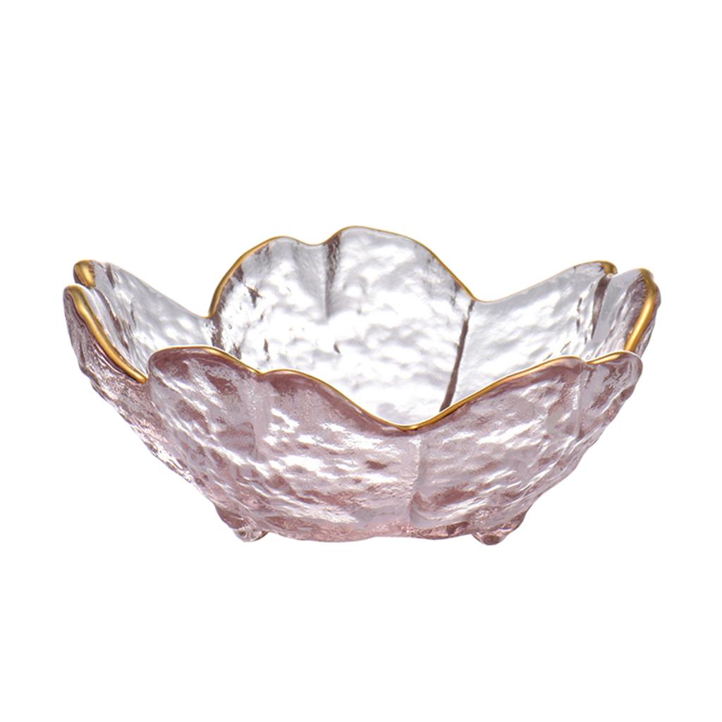 Fruit Bowls, Transparent Household Japanese Salad Glass Dessert , Vegetables,