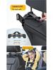 Rotating Telescopic Car Headrest Phone & Tablet Holder with Back Pillow for Rear Seat Entertainment