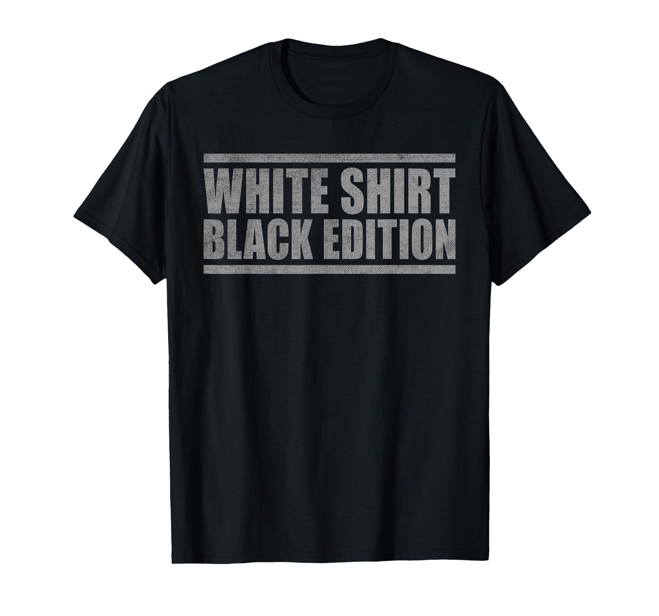 

Sarcastic Funny White Shirt Black Edition T-shirt чёрный