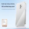 Vivo S6 Transparent TPU Case with Airbag Corner Protection and Full Coverage