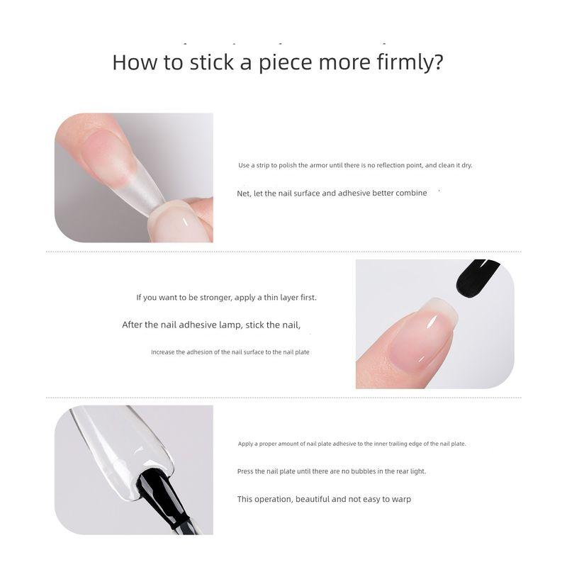 Gaoy GAOY Glue Tools Firm Nail Tip Adhesive