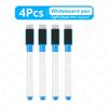 48-1Pcs Magnetic Erasable Whiteboard Pen Color Options Numbering Stationery Office Teaching Supplies for Student Blackboard Note