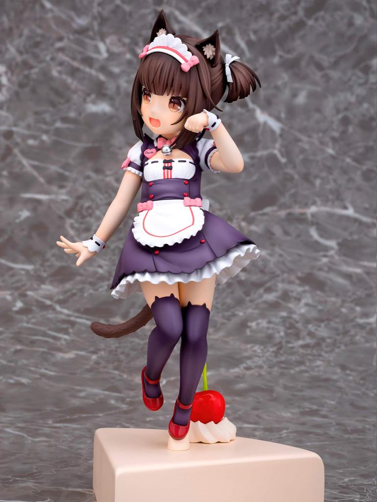 PM Office A Nekopara Chocolat Kitty Scale PVC Painted Complete Figure PF140 ~Pretty Style~ 1/7