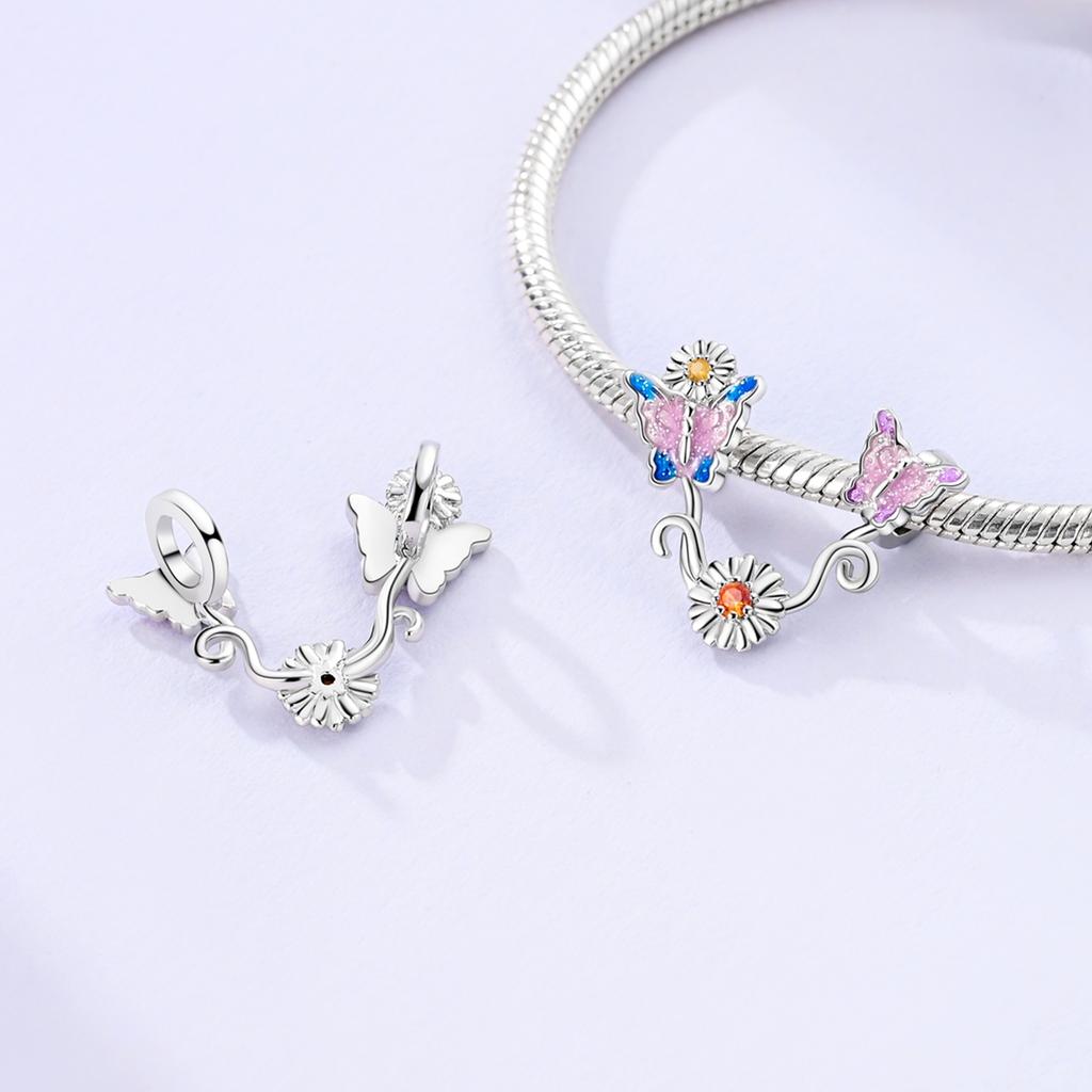 Original Copper Plated Charms Durian Luminous Cat Bear Love For Women Beads Fit Bracelet Necklace Jewelry Making Gift