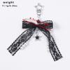 Pearl Bows Bag Charm Pendant Aesthetic Purse Charms Aesthetic keychains Keyring for Women Backpack Purse Handbag Decors