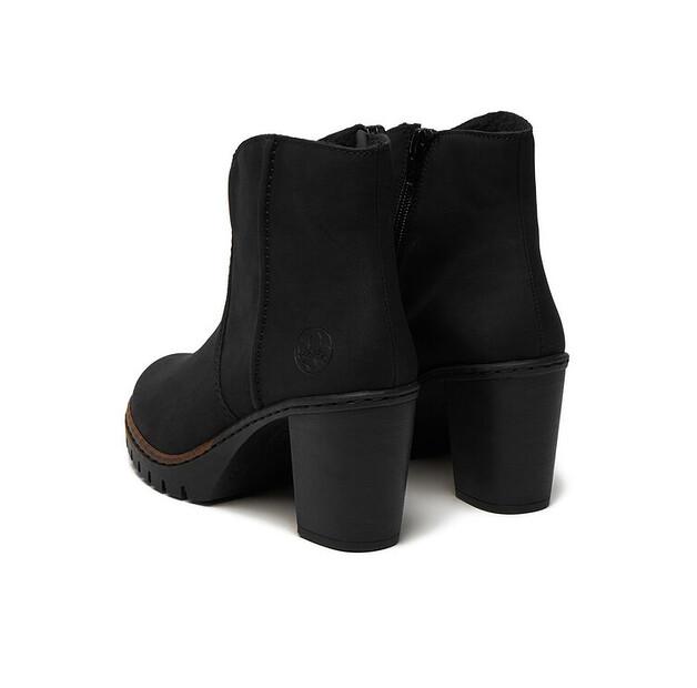 Rieker Y2553-00 Black Ankle Boots