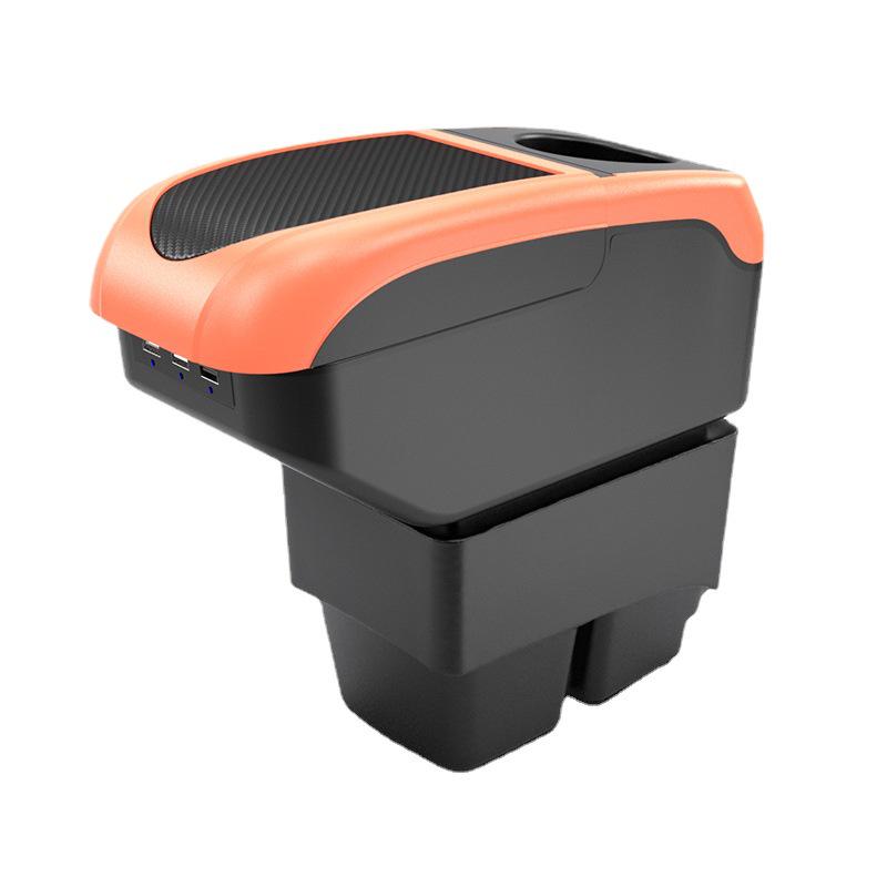 Compatible Armrest Box for Ford Fiesta - Central Console Modification Accessory