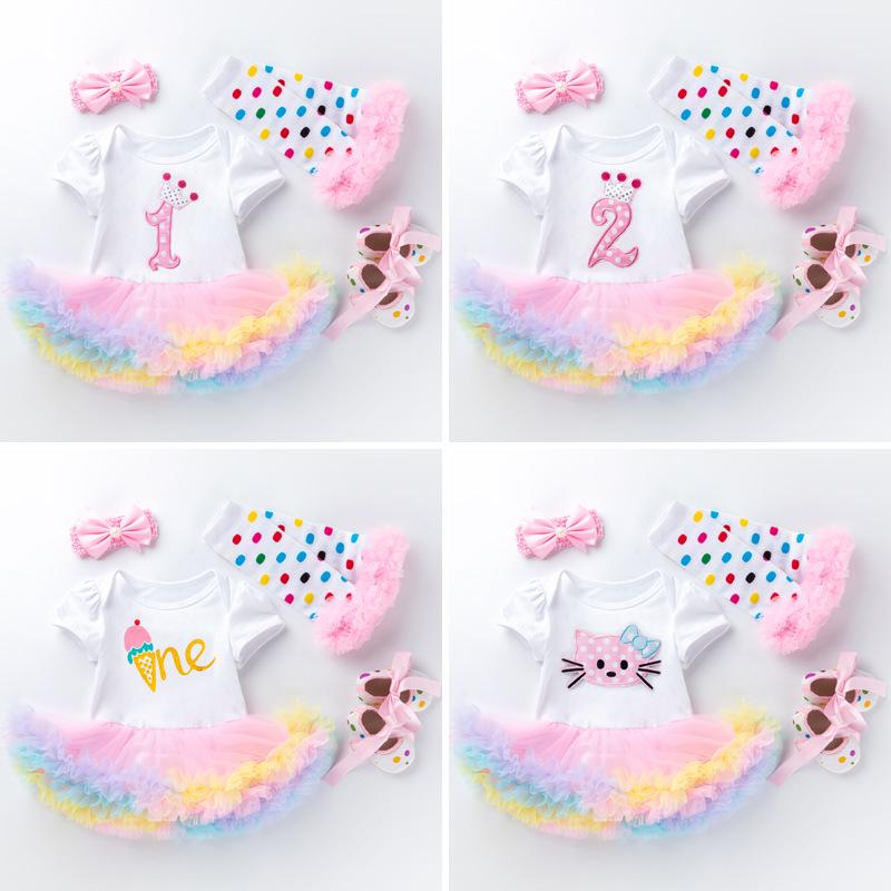 Infant Holiday Romper: Cartoon Letter Bodysuit for Babies