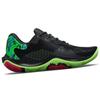Under Armour Men's Spawn 5 Basketball Shoes Black Green Red 3025345-002