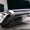 Shockproof Protector Heavy Hard Casing Case with Metal Stand for iPhone 16 15 14 13 12 Pro Max 11